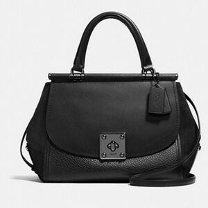 Coach Drifter Carryall Top Handle in Mixed Leather leather/Suede. Never Used.